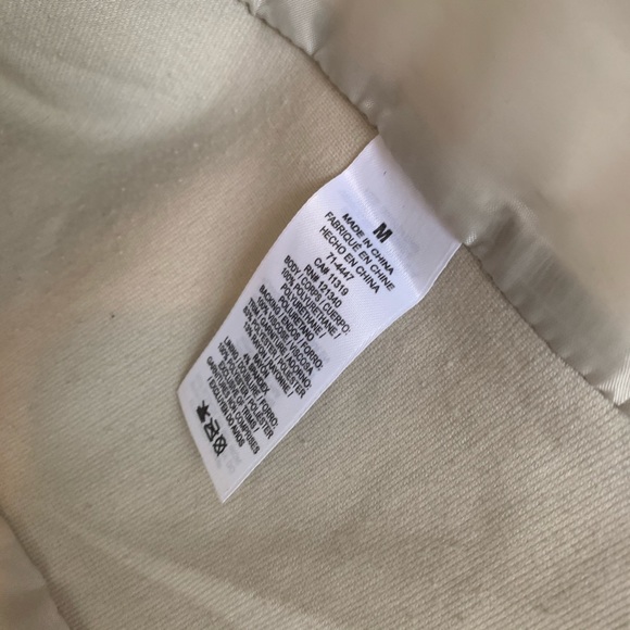 Faux Leather Cream Dynamite Jacket - Picture 3 of 7